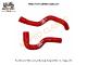 DURITES REFROIDISSEMENT RACING PEUGEOT 103 SILICONE ROUGE (PAIRE)